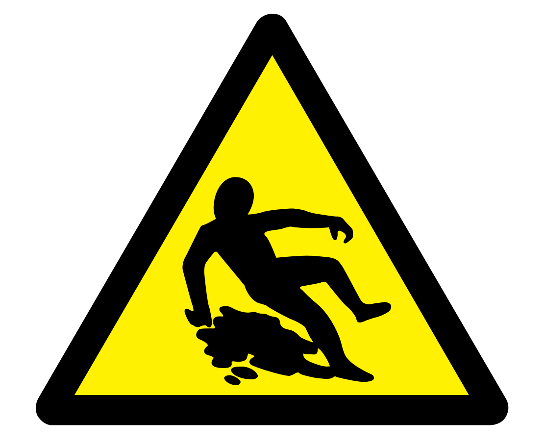 Slippery Surface Pictogram