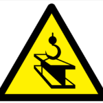 Lifting operation pictogram